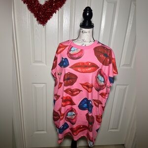 Akira oversized shirt dress size Small worn once